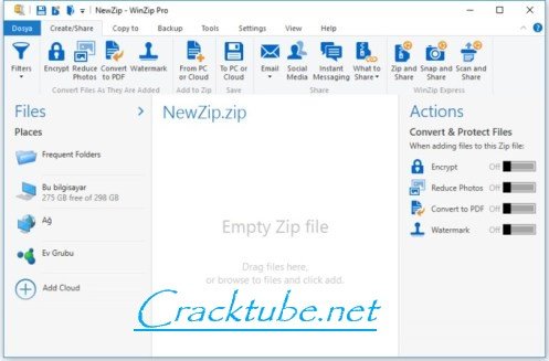 WinZip Pro 25 Crack With Activation Code 2021 [Keygen]