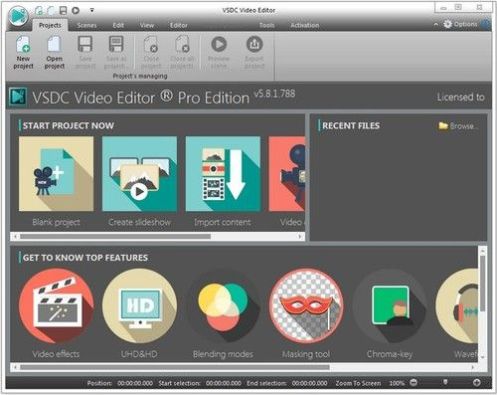 VSDC Video Editor Pro 7.2.2.442 Crack + Keygen Free Download